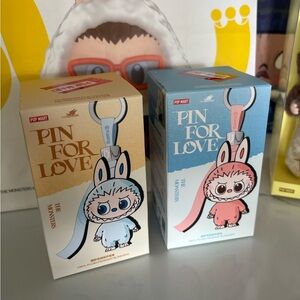 BNIB! Unopened Pin For Love mini Labubus